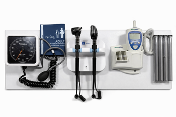 Welch Allyn 777 Wall System With Green Temperature Used