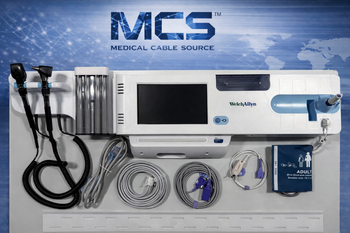 Welch Allyn Wall System 85NTVX3-US 407394 with New Accessories