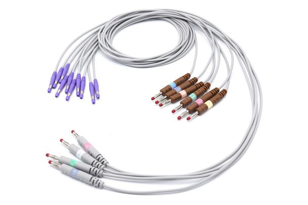 Welch Allyn EKG Compatible Leadwire  10 Leads - Banana