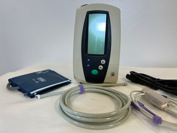 Welch Allyn 420 Series Vital Signs Monitor with Accessories NIBP, SpO2, Cuff, Power Cable
