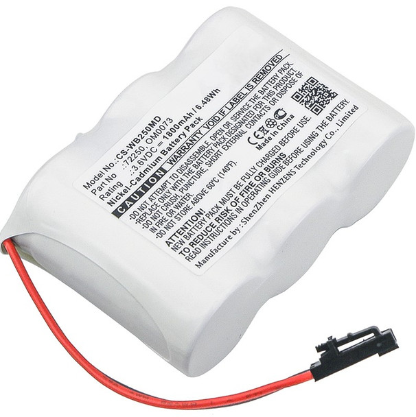 Welch Allyn 72250 OM0073 Compatible Battery