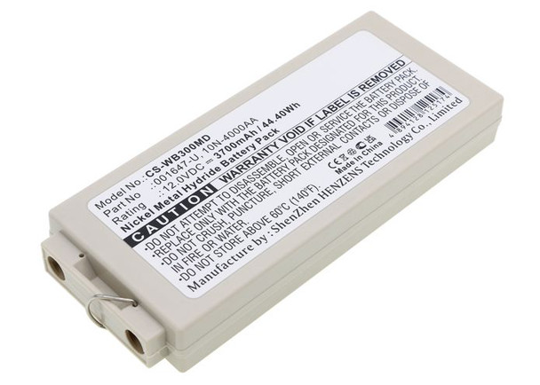 Welch Allyn 001647-U 10N-4000AA Compatible Battery
