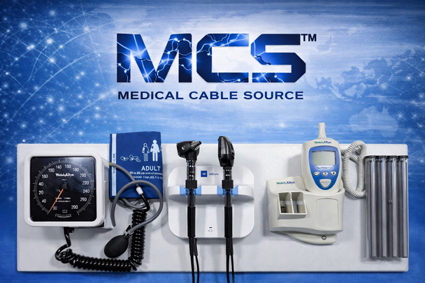 Welch Allyn 777 Wall System With Green Temperature Used