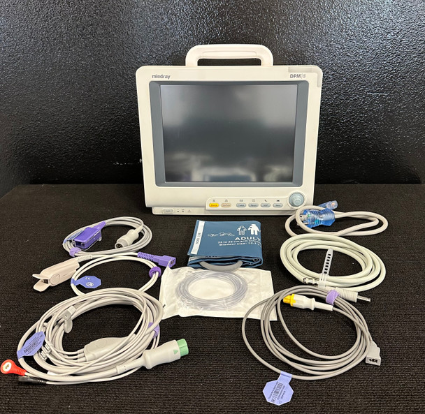 Mindray DPM6 Monitor with CO2 Module and New Accessories