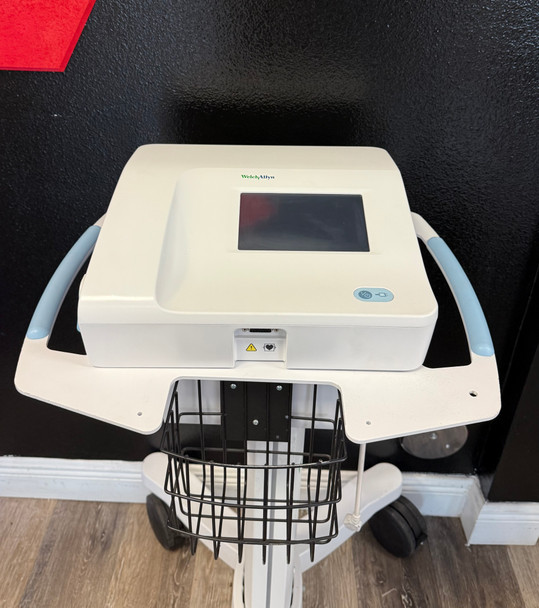  Welch Allyn CP150 EKG ECG 901049 W/Stand and New Accessories