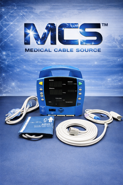 GE V100 Dinamap Monitor with New Accesories SpO2 & NIBP
