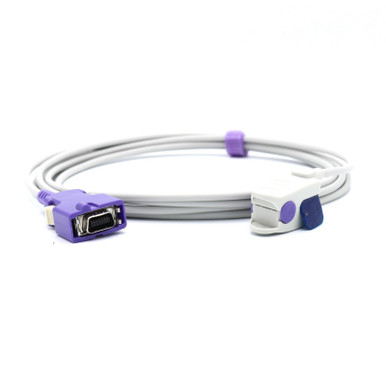 Cavo Adattatore SpO2 Nellcor Covidien DOC-10 Compatibile (genetico). Nuovo, Spedizione Immediata!