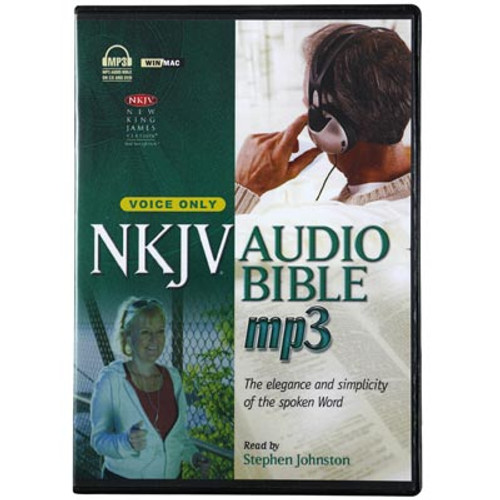 Front view - NKJV New King James Version Audio Bible for MP3 &  iPod, Voice Only