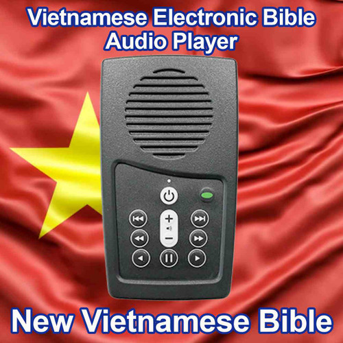 Front view, Vietnamese Audio Bible Player, EASIEST audio Bible device to use