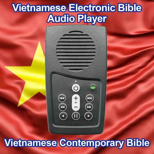Front view, Vietnamese Bible reader, the Audio Bible in Vietnamese, Vietnamese Contemporary Bible