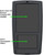 Back view, German 1912 Luther Bible audio player, the Luther Bibel 1912 player is EASY to use