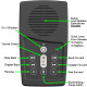 Button diagram view - Telugu Audio Bible player, VERY EASY to use, Audio Bible Telugu