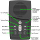 Button diagram view - Vietnamese Audio Bible Player, EASIEST audio Bible device to use