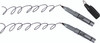 BLACK - Tiny-Titan - Permanent Black Marker With Detachable Key Chain Clip - Fine Point - 12 Pens Per Pack