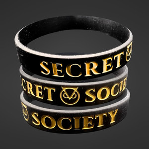Secret Society Silicone Wristband Secret Society Silicone Wristband
