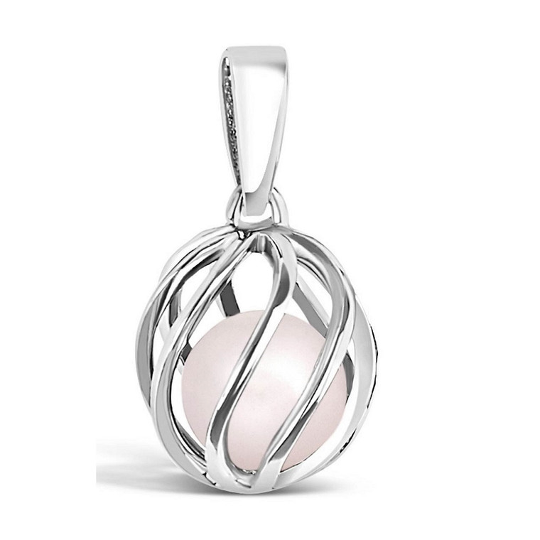Celebrate an October birthday with a Rose Quartz birthstone necklace!
Twist version