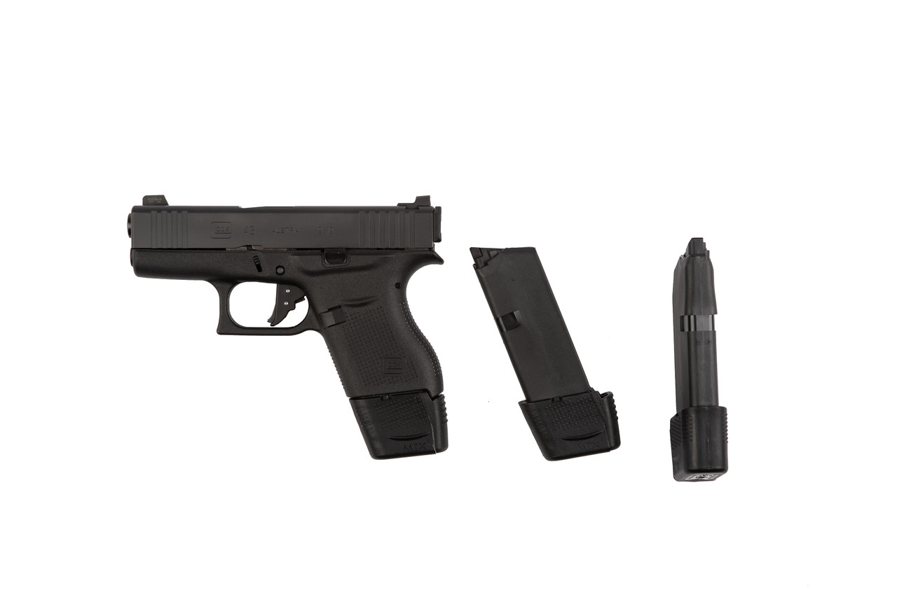 Vickers Tactical +3 Magazine Extension for the Glock® 43 VTMFP-011