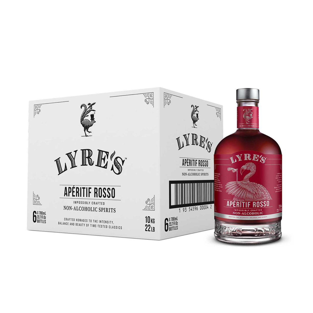 Aperetif Rosso Non-Alcoholic Spirit - Sweet Vermouth Case Of 6 | Lyre's