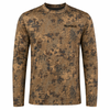 WILDFOWLER LONG SLEEVE POLY QUICK DRY T-SHIRT-DIGITAL CAMO- Front