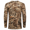 WILDFOWLER LONG SLEEVE POLY QUICK DRY T-SHIRT-WILDGRASS- Back