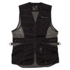 Browning Ace Shooting Vest-Black/Black- Front