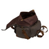 Browning Lona Canvas/Leather Range Bag- Back