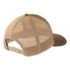 Brown Browning trucker hat with mesh back and adjustable strap