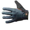 Beretta mesh glove in gray and black with orange trim and logo