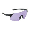 Beretta Challenge EVO shooting glasses with purple lenses and black frame
