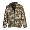 Browning Cold Front Parka in Auric camo. Reversible insulated liner, zip-up front, and adjustable collar.