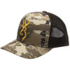 Browning Pahvant Pro Cap in Auric camo, with a mesh back and embroidered logo.
