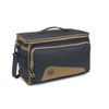 Ebony and otter Beretta GameKeeper EVO cartridge bag, rectangular shape, carrying handle, shoulder strap, side pockets.
