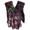 Camouflage gloves, Gamehide Flex Stretch, with Thinsulate insulation, palm grip, and brand label.