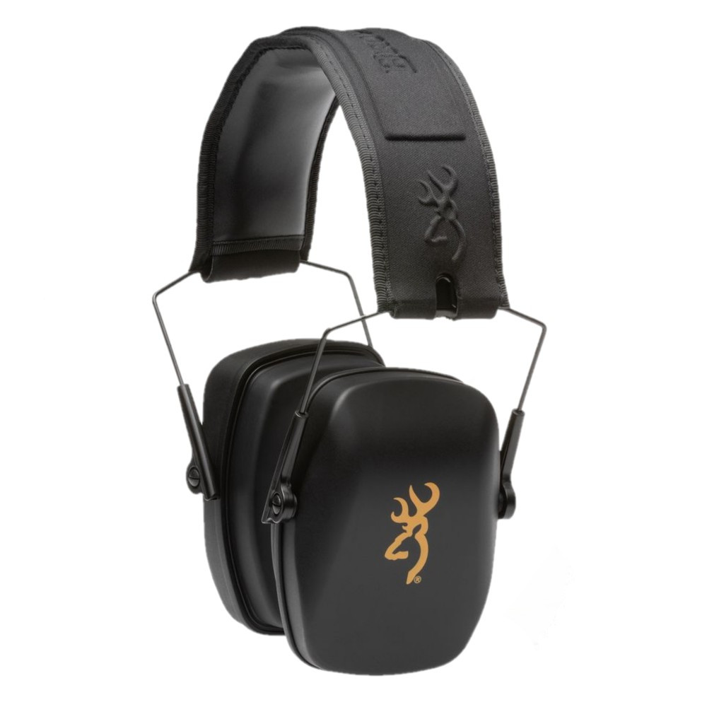 Browning Buckmark III Hearing Protection- Black/Gold