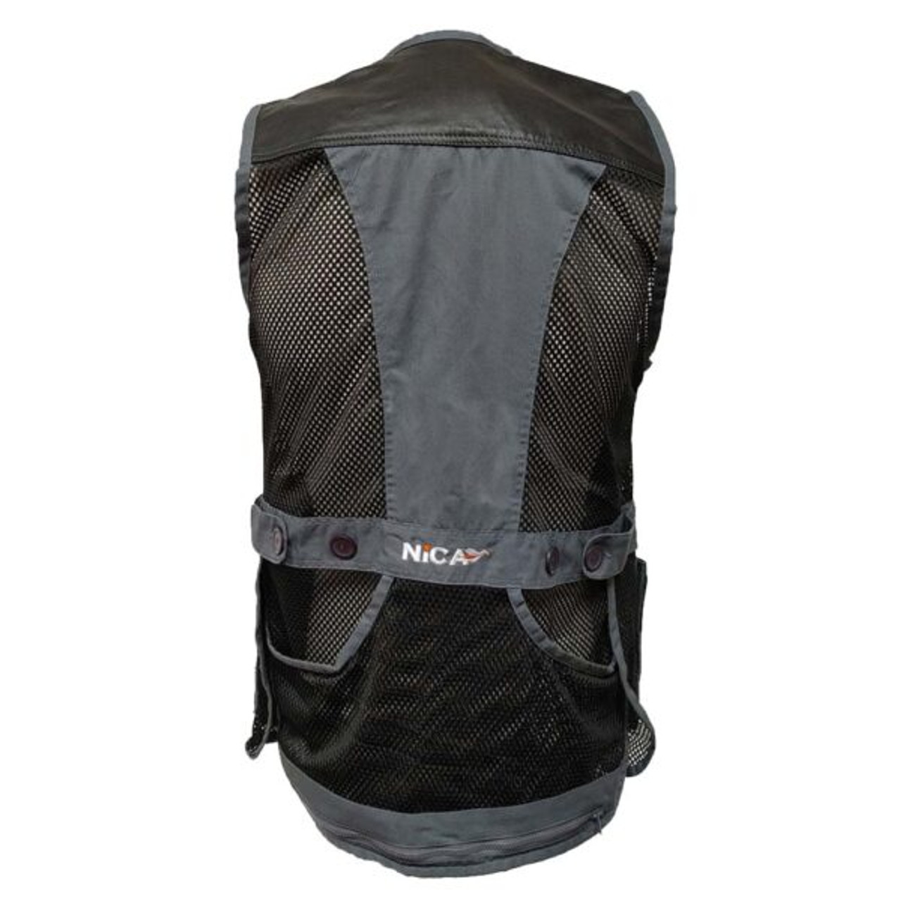 Nica Design6 Shooting Vest-Gray- Back
