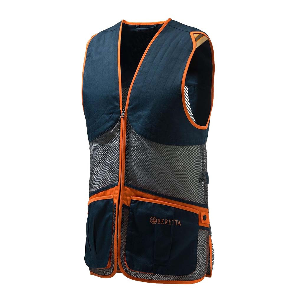 Beretta Full Mesh Vest-Blue/Gray