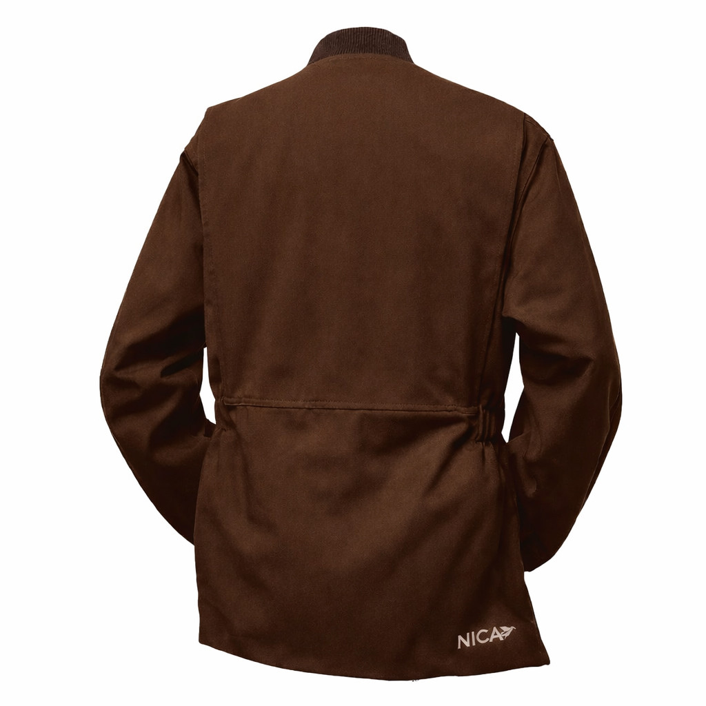 Nica Design8 Women’s Shooting Jacket-Brown -Back