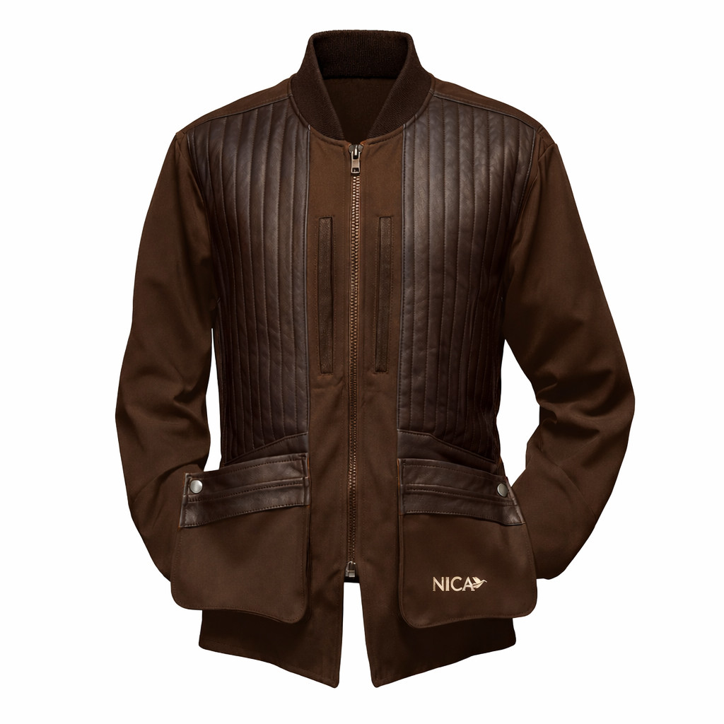 Nica Design8 Women’s Shooting Jacket-Brown-Front