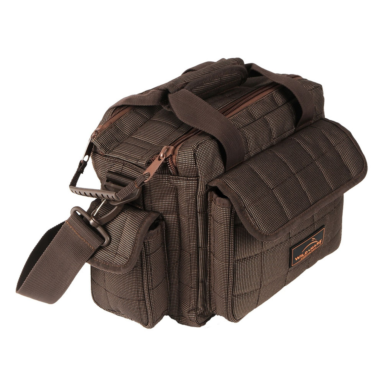 Wild Hare Premium Sporting Clays Bag- Hedgetweed Brown- Top