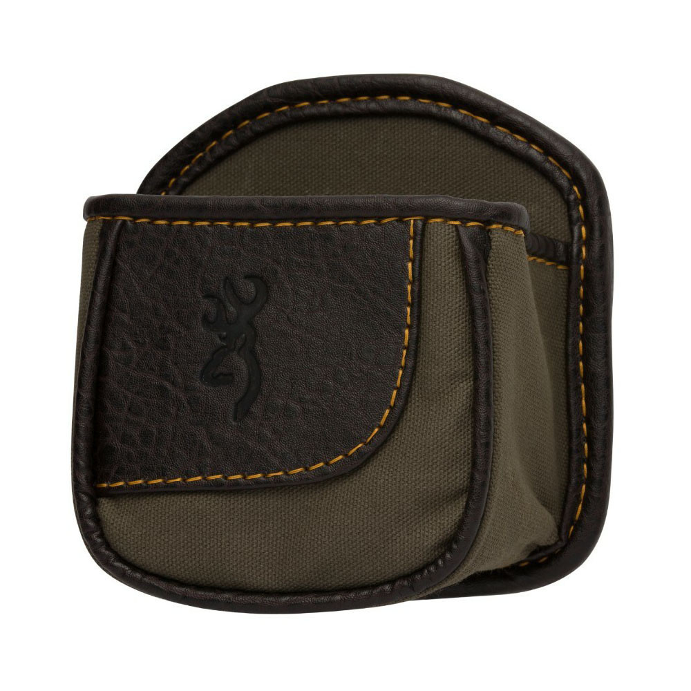Brown Browning Laredo shell carrier with embossed logo