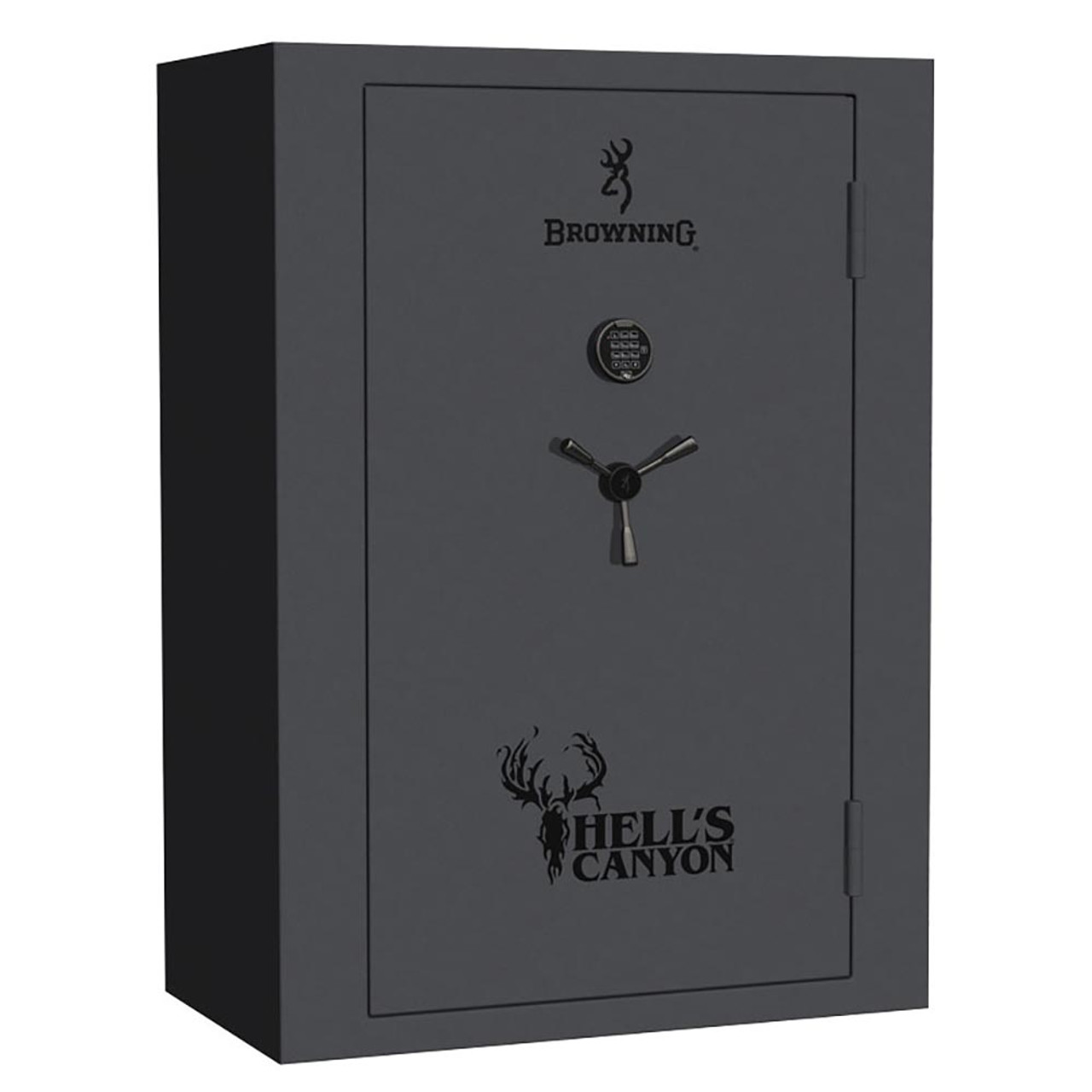 Browning Hell’s Canyon Gun Safe- HC49-Wide-Textured Charcoal