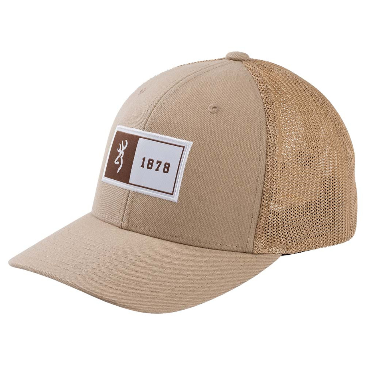 Browning Stamped Cap-Tan- Front