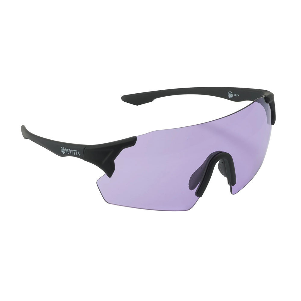 BERETTA（ベレッタ） チャレンジEVO シューティンンググラス（パープル） Beretta Challenge EVO Shooting Glasses - Purple Lens