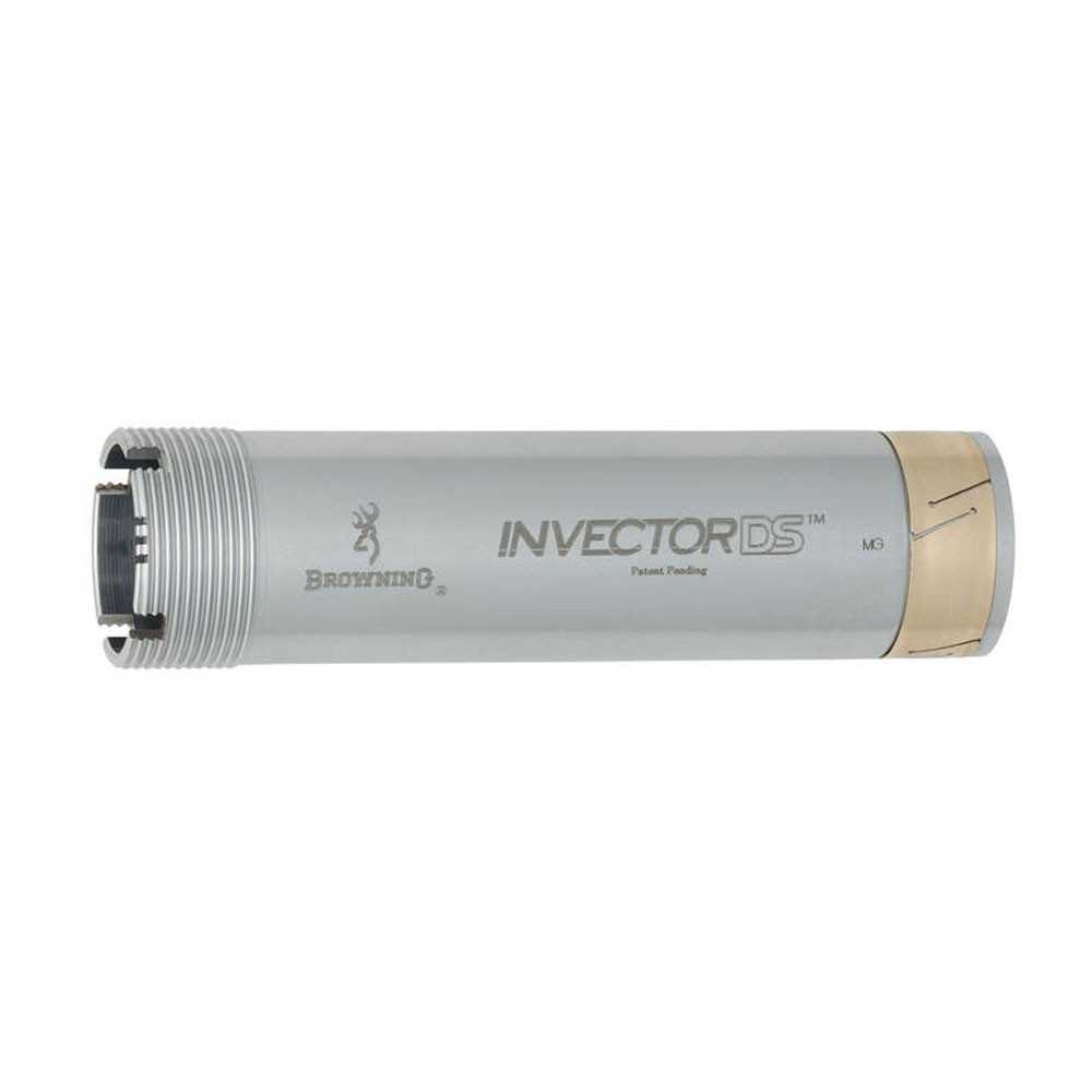 Browning Invector-DS 20g choke tube, silver with gold end
