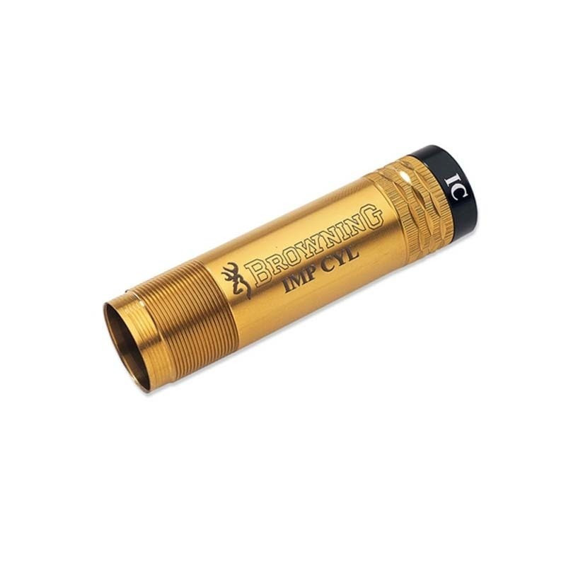 Gold Browning Imp Cyl choke tube with black end marked IC