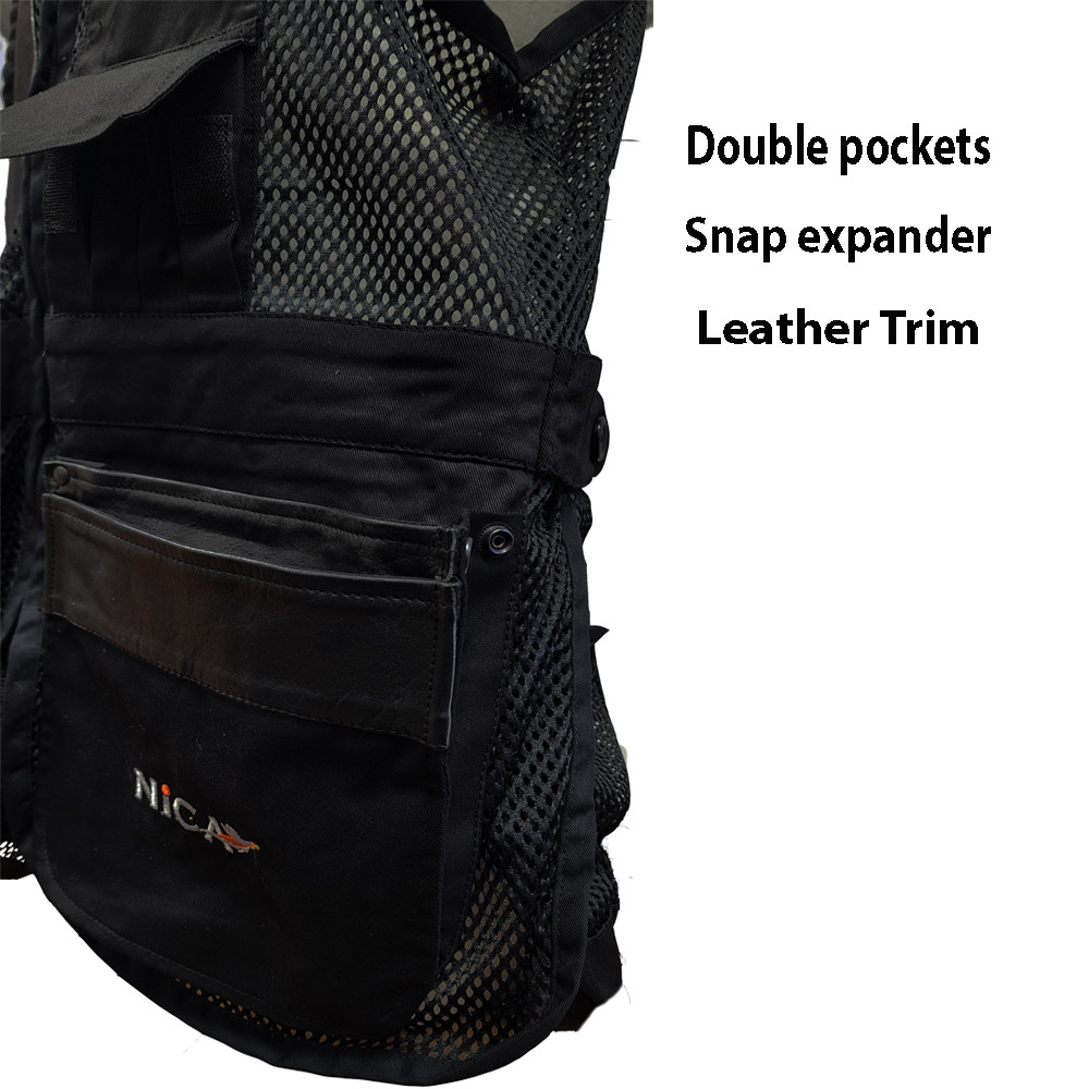 Nica Design6 2.0 Shooting Vest-Blackout | Quality Gear