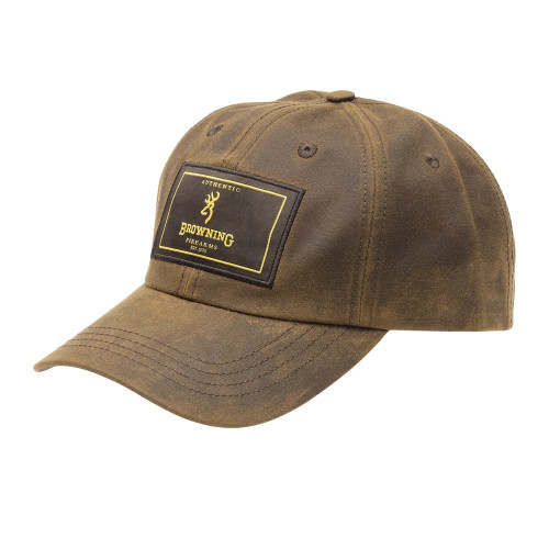 Browning Antiquity Wax Cap- Brown- Front