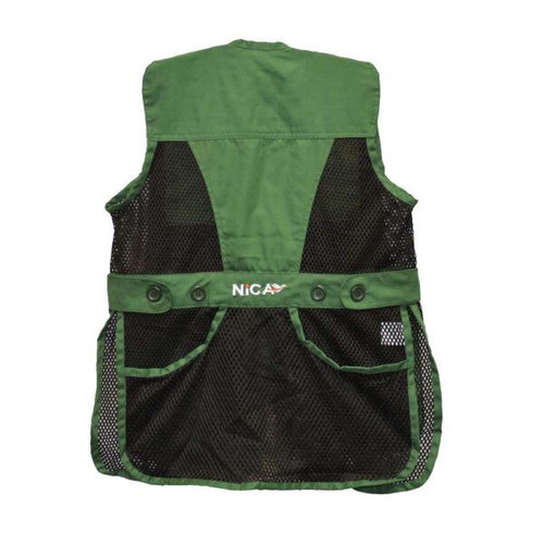  Nica Youth Ambi Shooting Vest-Green 