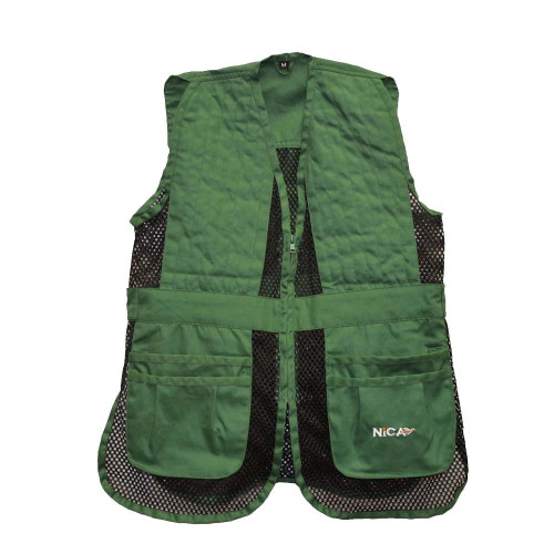  Nica Youth Ambi Shooting Vest-Green 
