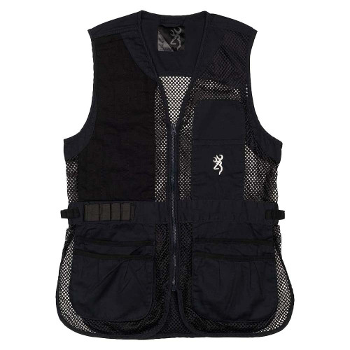 Browning Women’s Trapper Creek Shooting Vest-Navy/Black   Browning Women’s Trapper Creek Shooting Vest-Navy/Black